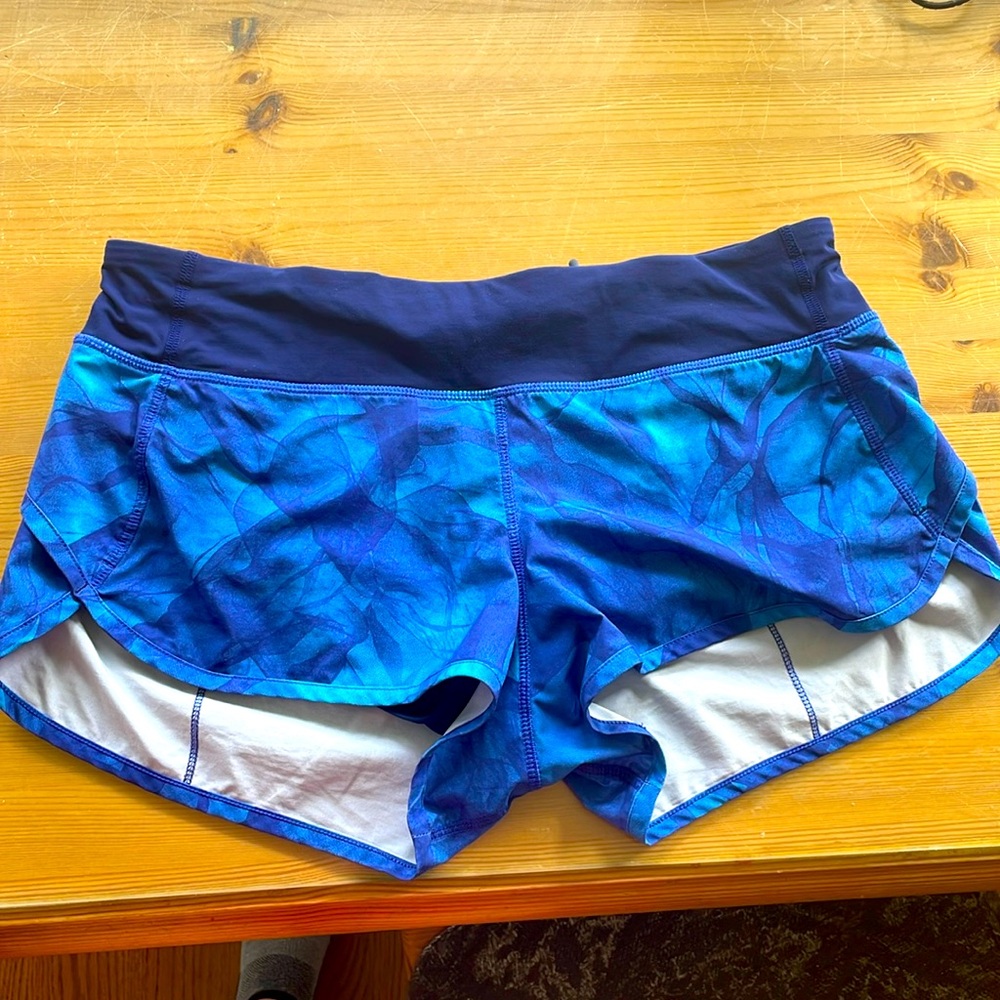 LULULEMON shorts blue